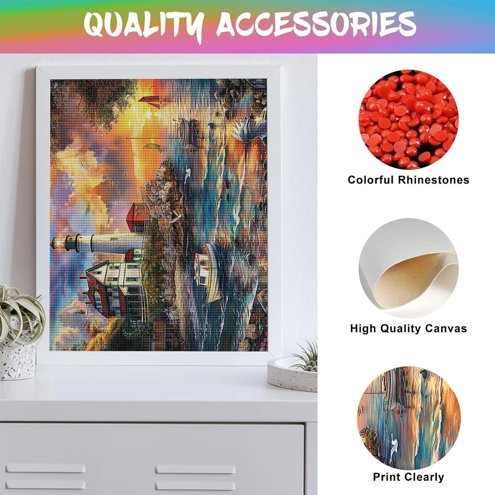 Amazon.com: Lighthouse Diamond Painting Kits for Adults